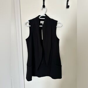 Daniel Rainn Black Sleeveless Vest